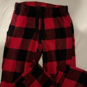 Plaid pj pants